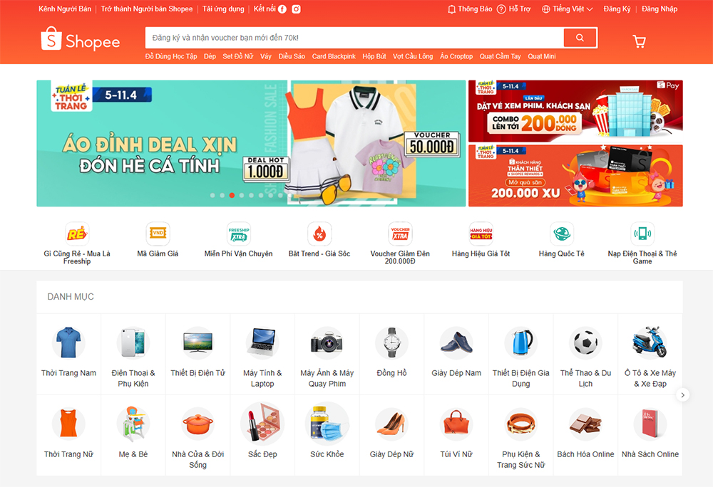 Website Shopee