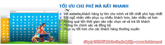 Hệ thống quản trị thông minh và tổng thể của Web vé máy bay