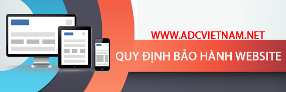 Quy định bảo hành khi thiết kế website tại ADC Việt Nam Quy định bảo hành khi thiết kế website tại ADC Việt Nam