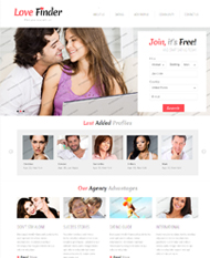 Template website dịch vụ hẹn hò, kết bạn trực tuyến 05