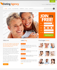 Template website dịch vụ hẹn hò, kết bạn trực tuyến 07