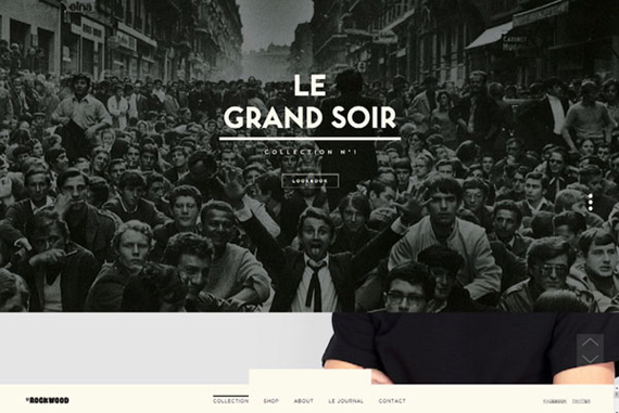 Website Le rockwood – Rock with us thiết kế non-navigation Website Le rockwood – Rock with us thiết kế non-navigation