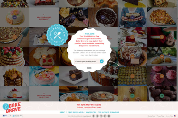 Website World Baking Day thiết kế non-navigation Website World Baking Day thiết kế non-navigation