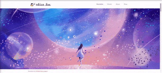 Xu hướng thiết kế web theo hình minh họa