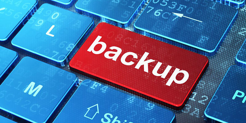 Sao lưu các dữ liệu quan trọng