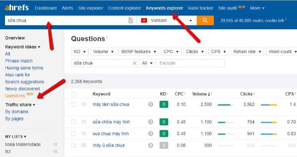 làm mới nội dung