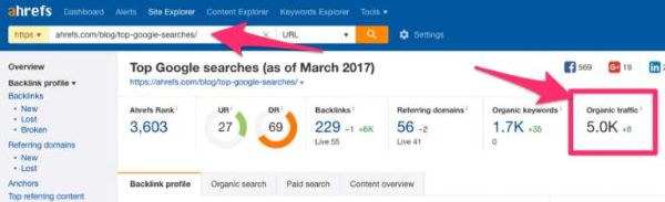 xây dựng liên kết về traffic