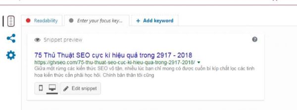 tối ưu ON-PAGE SEO