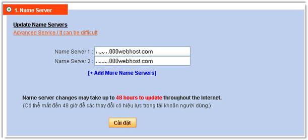 Dịch vụ cung cấp hosting miễn phí