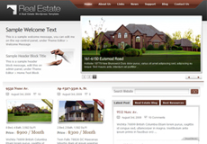 Template Website Bất động sản, thiết kế website bất động sản 03