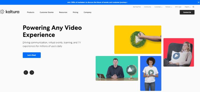 Trang chủ kaltura