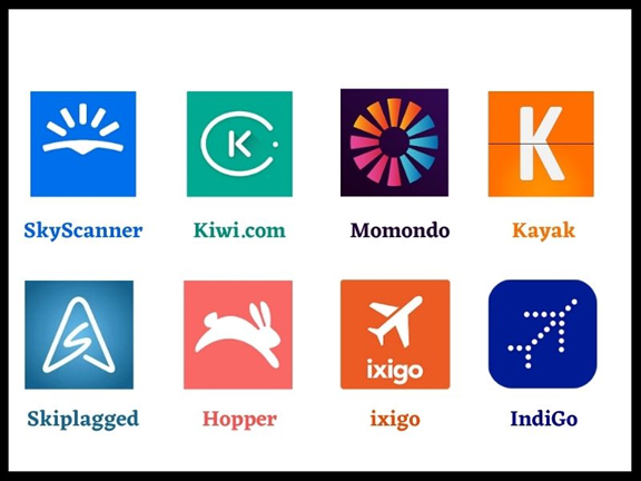 Ứng dụng đặt vé máy bay phổ biến