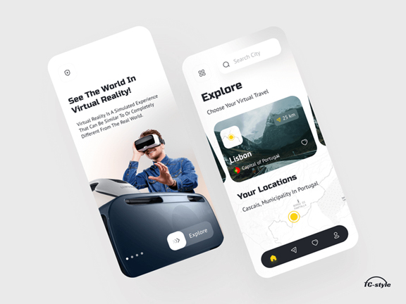 Ứng dụng đặt vé chuyến bay du lịch du lịch ảo