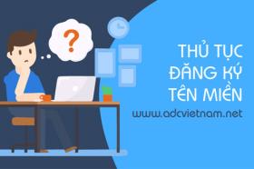 Thủ tục đăng ký tên miền