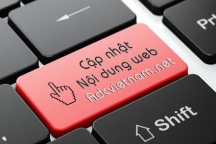 Dịch vụ cập nhật nội dung website