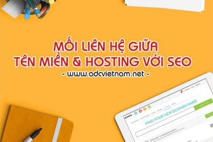 Mối liên hệ qua lại giữa Tên miền và Hosting với SEO