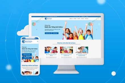 Thiết kế website quản lý lớp học - Đơn vị đào tạo online chuyên nghiệp