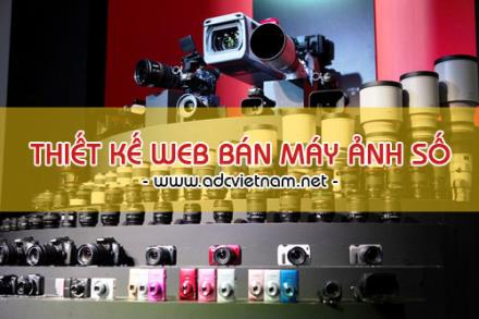 Thiết kế website bán máy ảnh số