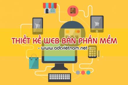 Thiết kế website Bán phần mềm