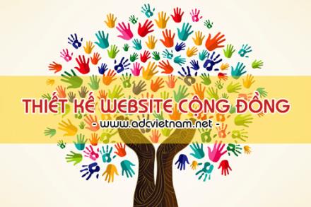 Thiết kế website cộng đồng