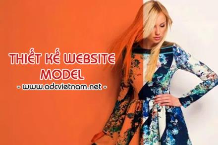 Thiết kế website công ty người mẫu
