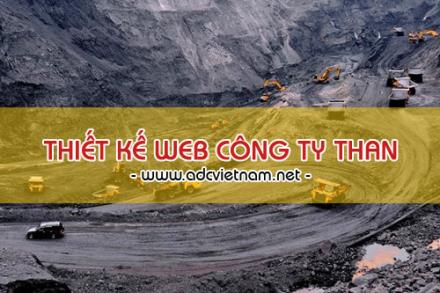 Thiết kế website Công ty than