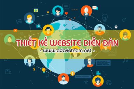 Thiết kế website diễn đàn - Forum chuyên nghiệp được tích hợp nhiều tính năng