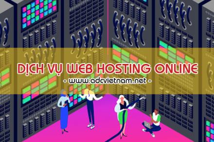 Thiết kế website Hosting