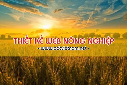 Thiết kế website Nông nghiệp