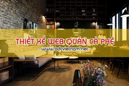 Thiết kế website quán cafe
