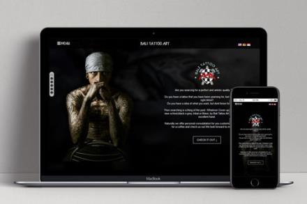 Thiết kế website xăm hình nghệ thuật