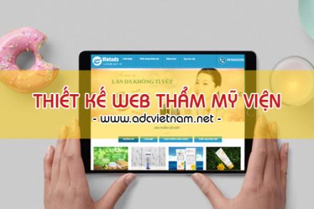 Thiết kế website thẩm mỹ viện làm đẹp Tinh tế và Chuyên nghiệp