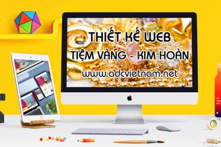 Thiết kế website tiệm vàng kim hoàn Độc đáo và Tinh tế