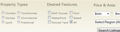 tính năng định vị sản phẩm trong thiết kế web bất động sản