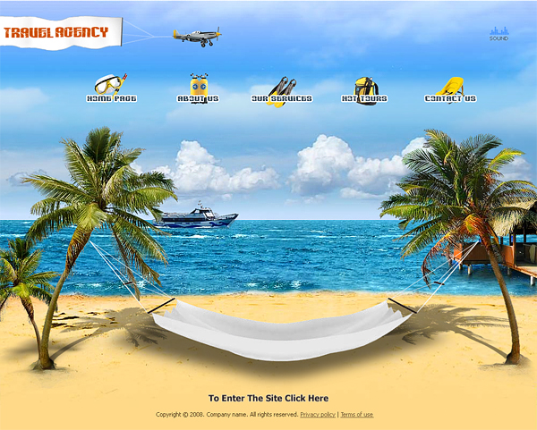 thiết kế website du lịch