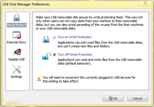 Tạo tường lửa miễn phí cho USB, Công nghệ thông tin, Bao ve USB, USB, USB Disk Manager, chong virus cho USB, tao tuong lua cho USB, bao ve du lieu tren USB, phan mem bao ve USB, download USB Disk Manager, virus, ngan virus tan cong USB, may tinh, cong USB