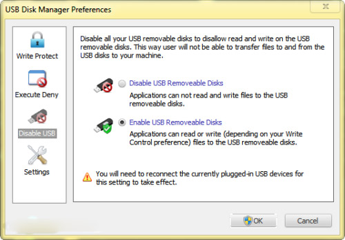 Tạo tường lửa miễn phí cho USB, Công nghệ thông tin, Bao ve USB, USB, USB Disk Manager, chong virus cho USB, tao tuong lua cho USB, bao ve du lieSB