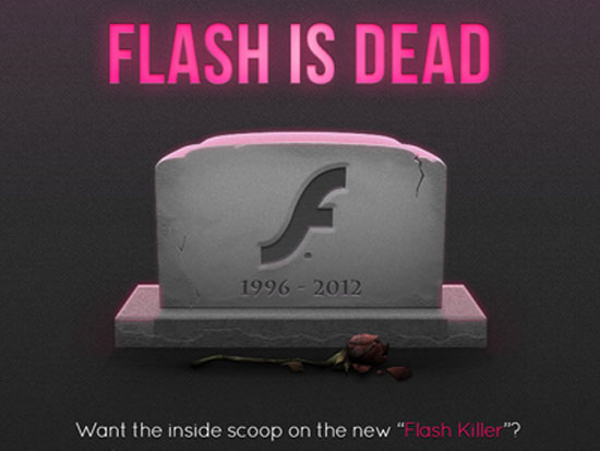 Bỏ flash trong thiết kế web cho doanh nghiệp