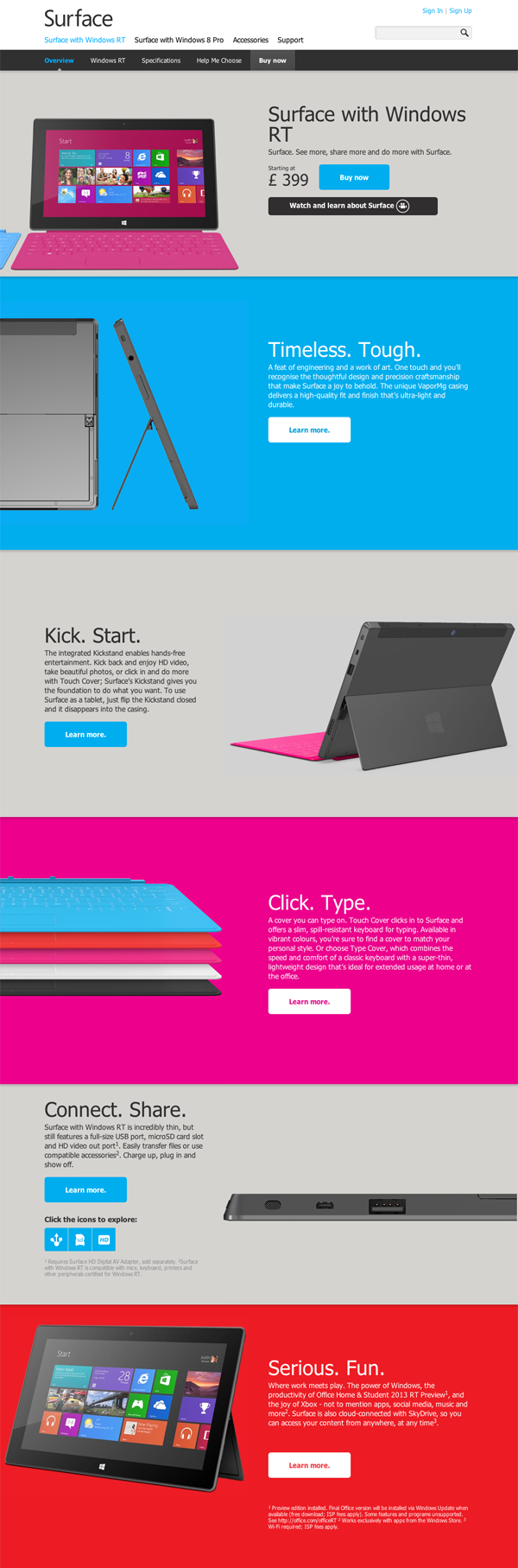 cách phân chia giao diện của surface Microsoft