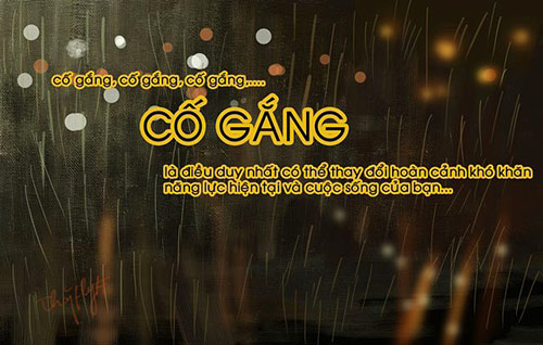 luôn cố gắng