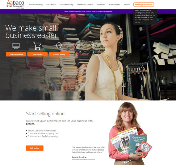 Website cổng thông tin portal Aabacosmallbusiness Website cổng thông tin portal Aabacosmallbusiness