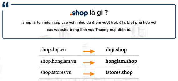 Tên miền .SHOP mở rộng khả năng tiếp cận thị trường trực tuyến của bạn