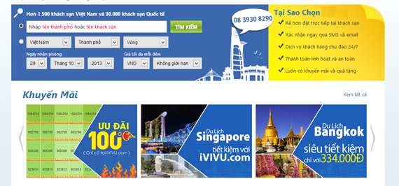 Đặt phòng trực tuyến