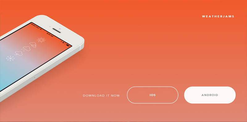 ghost button nút bấm trong suốt thiết kế website adc