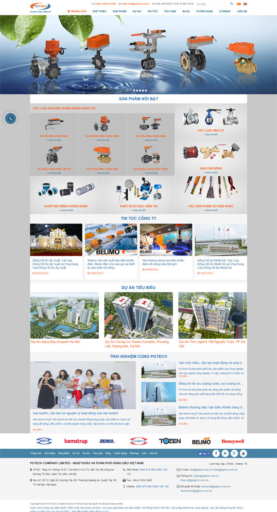 Giao diện web van điều khiển điện của pgtech thiết kế bởi ADC Việt Nam Giao diện web van điều khiển điện của pgtech thiết kế bởi ADC Việt Nam