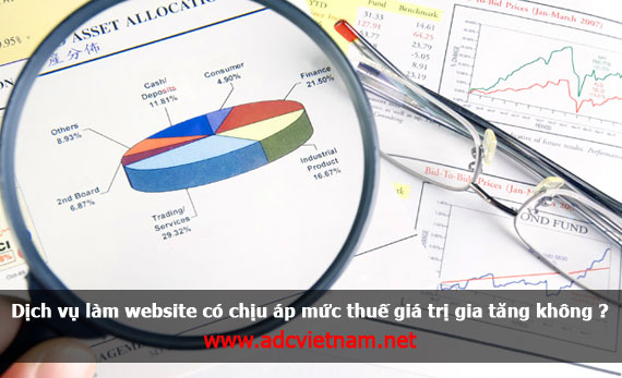 Dịch vụ làm website có chịu áp mức thuế giá trị gia tăng không Dịch vụ làm website có chịu áp mức thuế giá trị gia tăng không