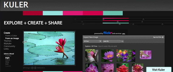Bộ sưu tập màu sắc - Kuler Color