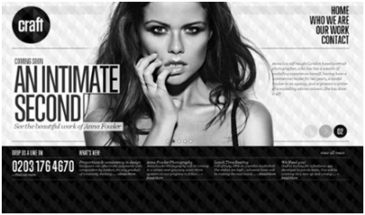 mẫu thiết kế web sử dụng màu đen trắng tuyệt đẹp 16