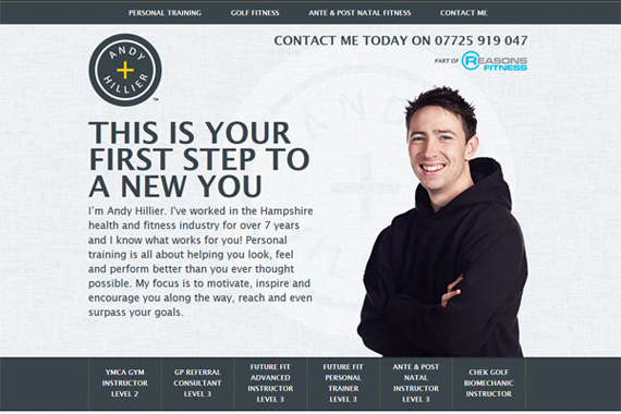 Xu hướng thiết kế website Chữ lớn và tiêu đề in đậm