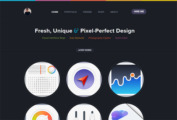 Xu hướng ứng dụng phong cách thiết kế website Interface